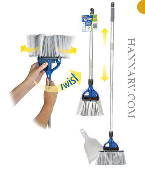 Thetford Stormate Collapsible Broom With Dust Pan | 36772